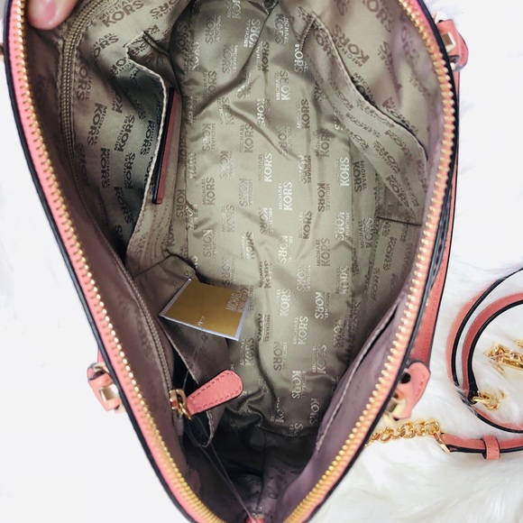 Michael Kors Emmy Dome Large Satchel With Charms - Picture 6 of 8